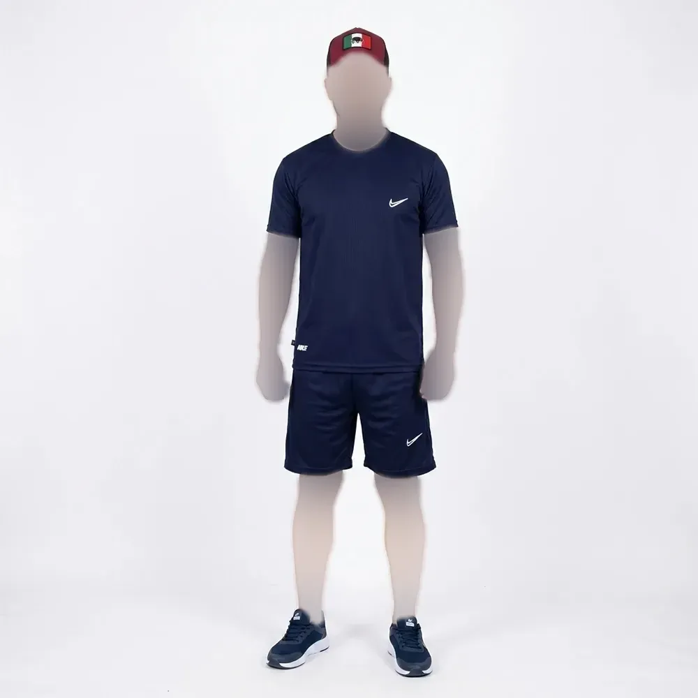تیشرت و شلوارک مردانه پاشگاهی NIKE سورمهای کد 11573