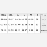 بادی شیپر زنانه آرتان مدل پادار فاق باز رنگ مشکی و کرم سایز S تا 3XL