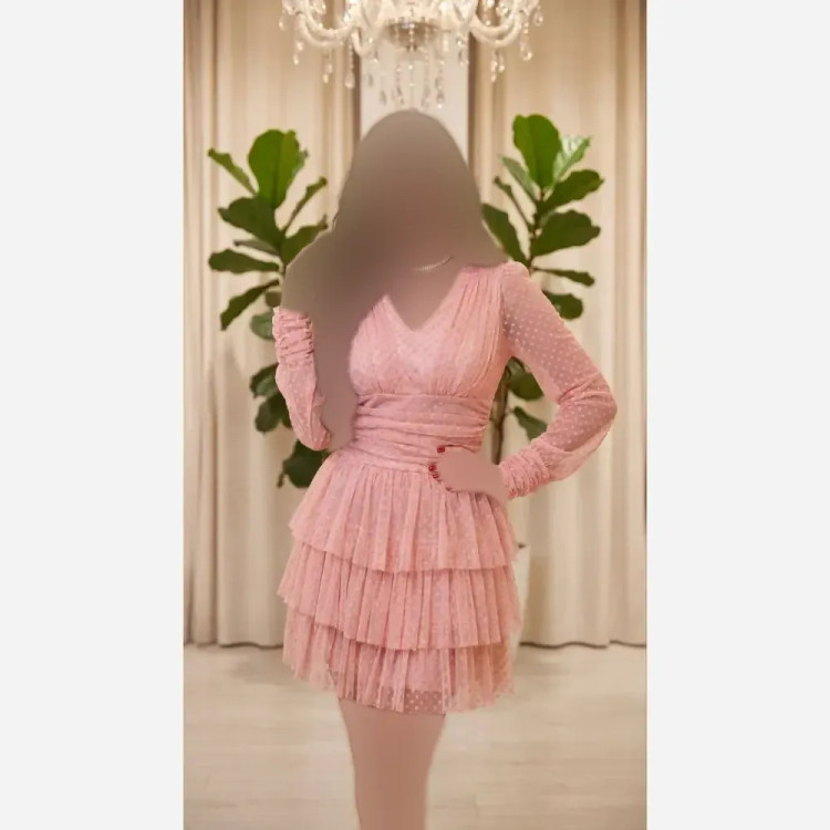 شومیز زنانه مدل آنیل جنس فلوک مخمل برجسته قد 95