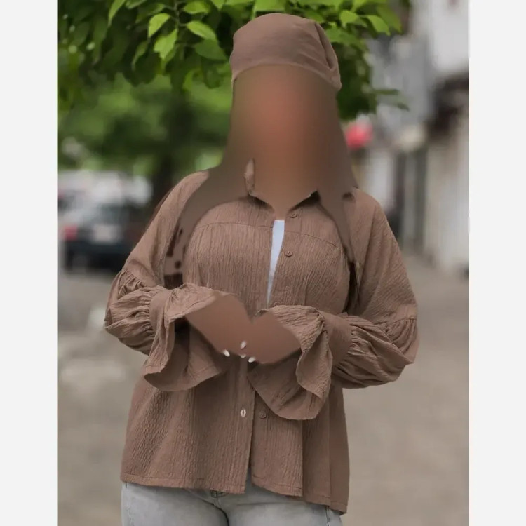 شومیز زنانه مدل ماتینا جنس کادنزا اسلپ فری سایز 38 تا 46