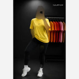 تیشرت نایک نخ پنبه زنانه فری سایز 36 تا 44