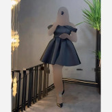 پیراهن زنانه مدل ستاره عروسکی جنس ساندویچی قد 85
