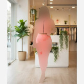 ست کراپ و شلوار ورزشی زنانه جنس زنبوری سایز 36 تا 46