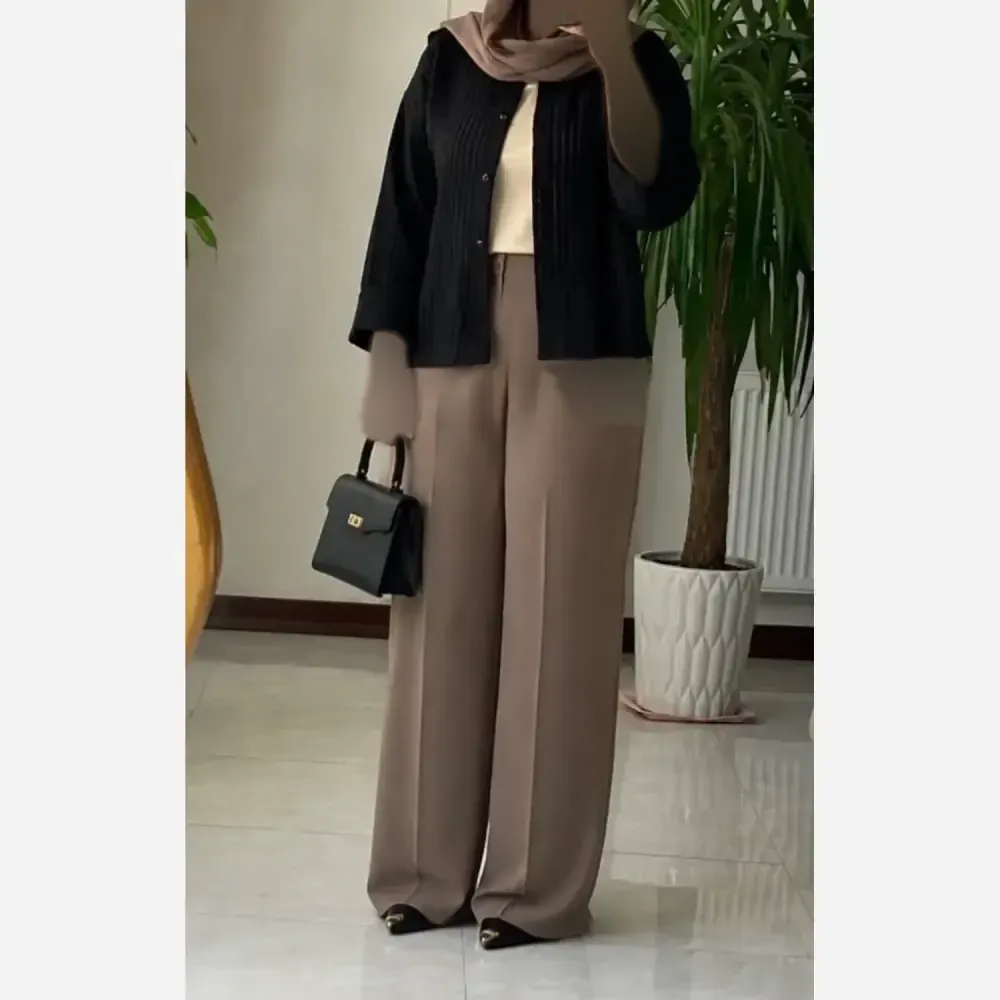 شومیز باکسی شیشه ای زنانه فری سایز مناسب 38 تا 46