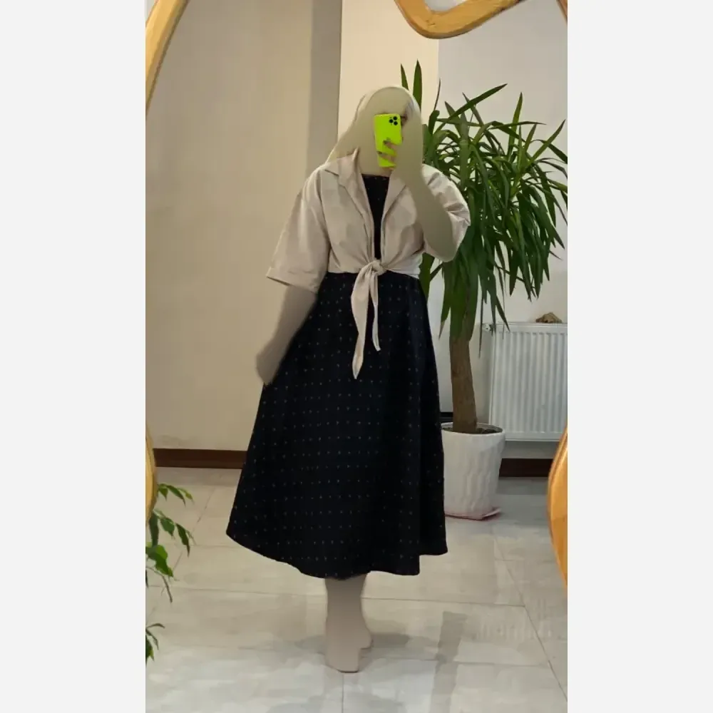 پیراهن ساحلی زنانه حریر طرح ستاره فری سایز