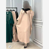 عبا زنانه مدل خوشه ای جنس الیزه سایز 38 تا 54
