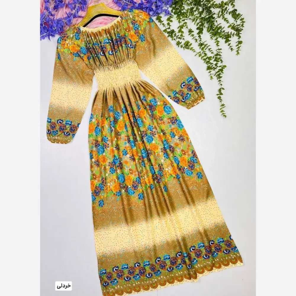 ساحلی نخی زنانه مدل ترنم سایز 38 تا 50 خنک تابستانی