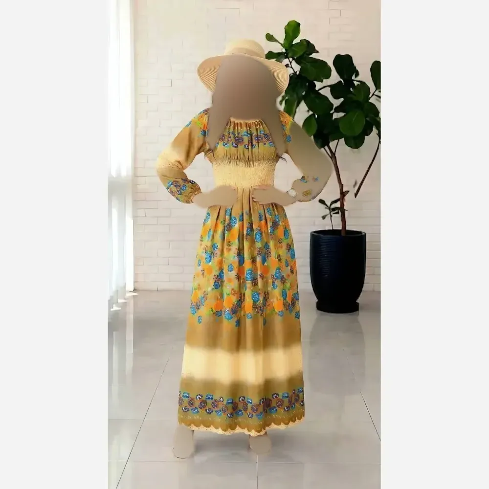 ساحلی نخی زنانه مدل ترنم سایز 38 تا 50 خنک تابستانی