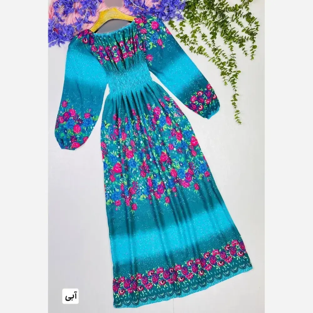 ساحلی نخی زنانه مدل ترنم سایز 38 تا 50 خنک تابستانی