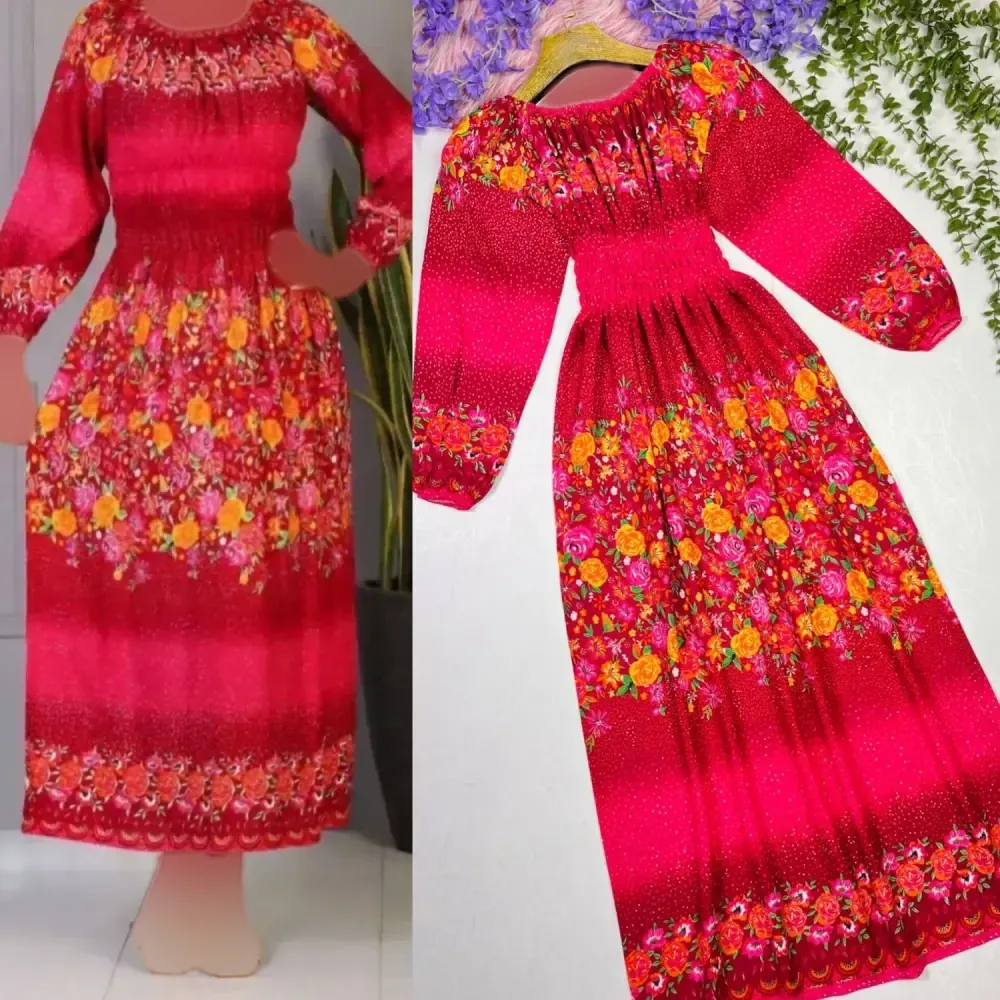 ساحلی نخی زنانه مدل ترنم سایز 38 تا 50 خنک تابستانی