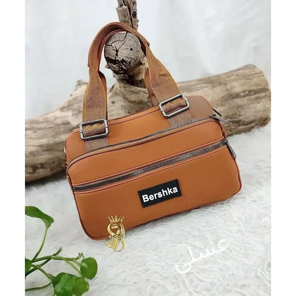 کیف دستی و دوشی چرم صنعتی خارجی مدل برشکا