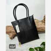کیف دوقلو چرم صنعتی مدل الناز ابعاد 35 در 31