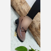 کفش طبی زنانه چرم مدل گانتی لبخند