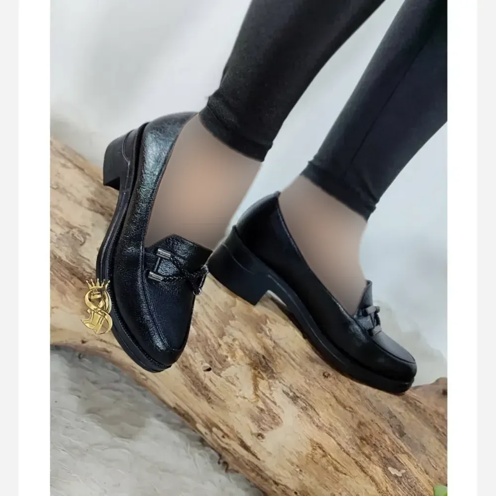 کفش طبی زنانه چرم مدل گانتی لبخند