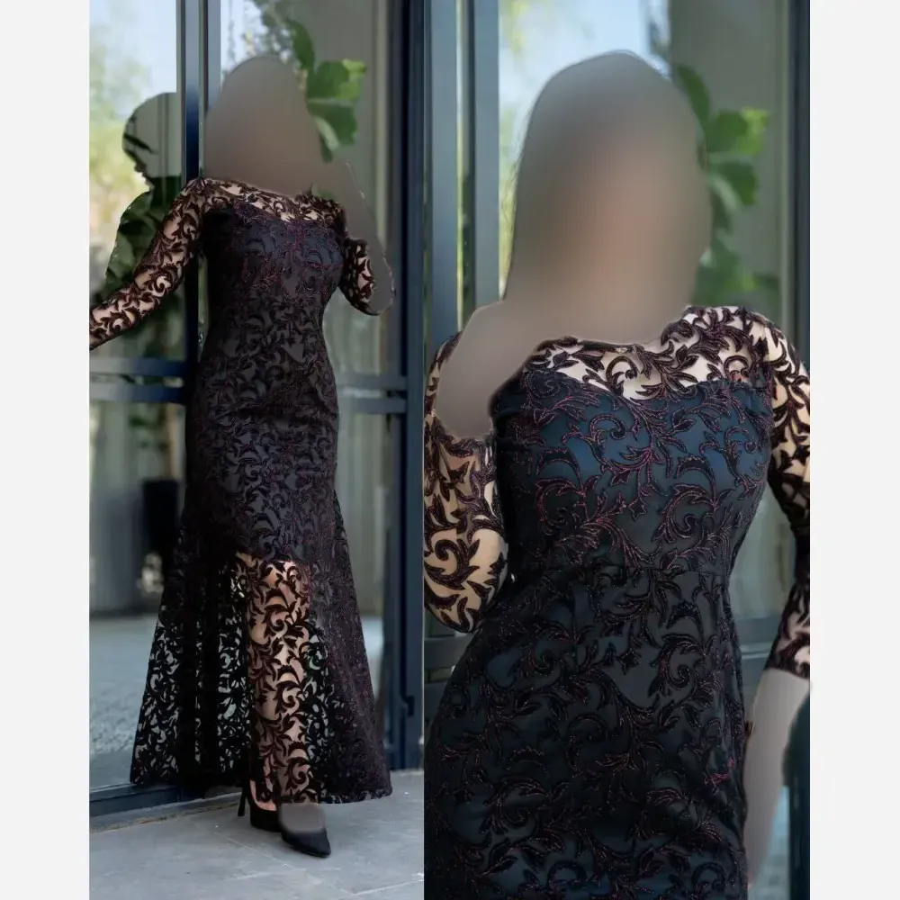 ماکسی هیلدا جنس فلوک مخمل شاین قد 160