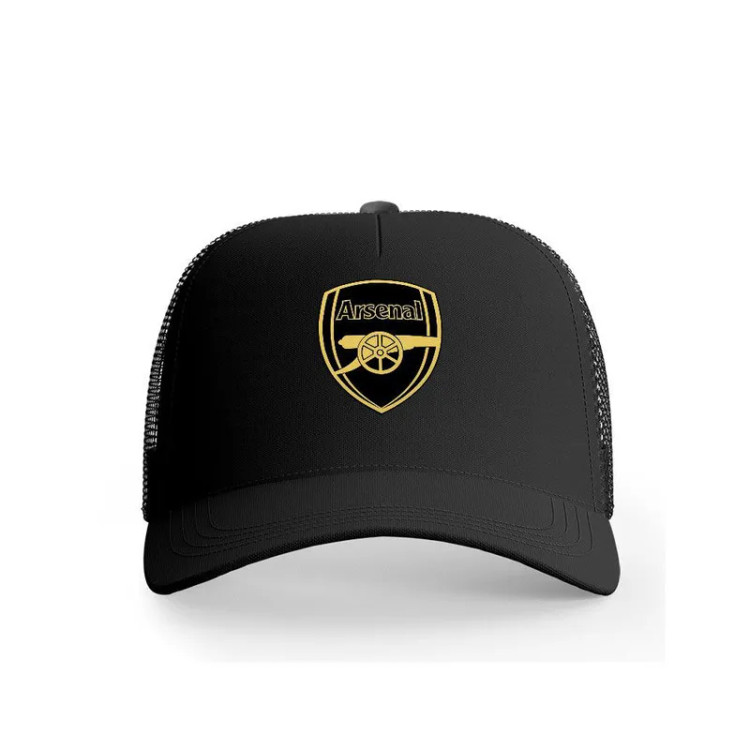 کلاه کپ پاد آفرین مدل فوتبالی آرسنال کد 295 مناسب اسپرت و روزمره جنس کتان