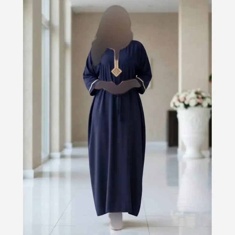 پیراهن طلا کوب زنانه نخ وارداتی فری سایز تابستانی