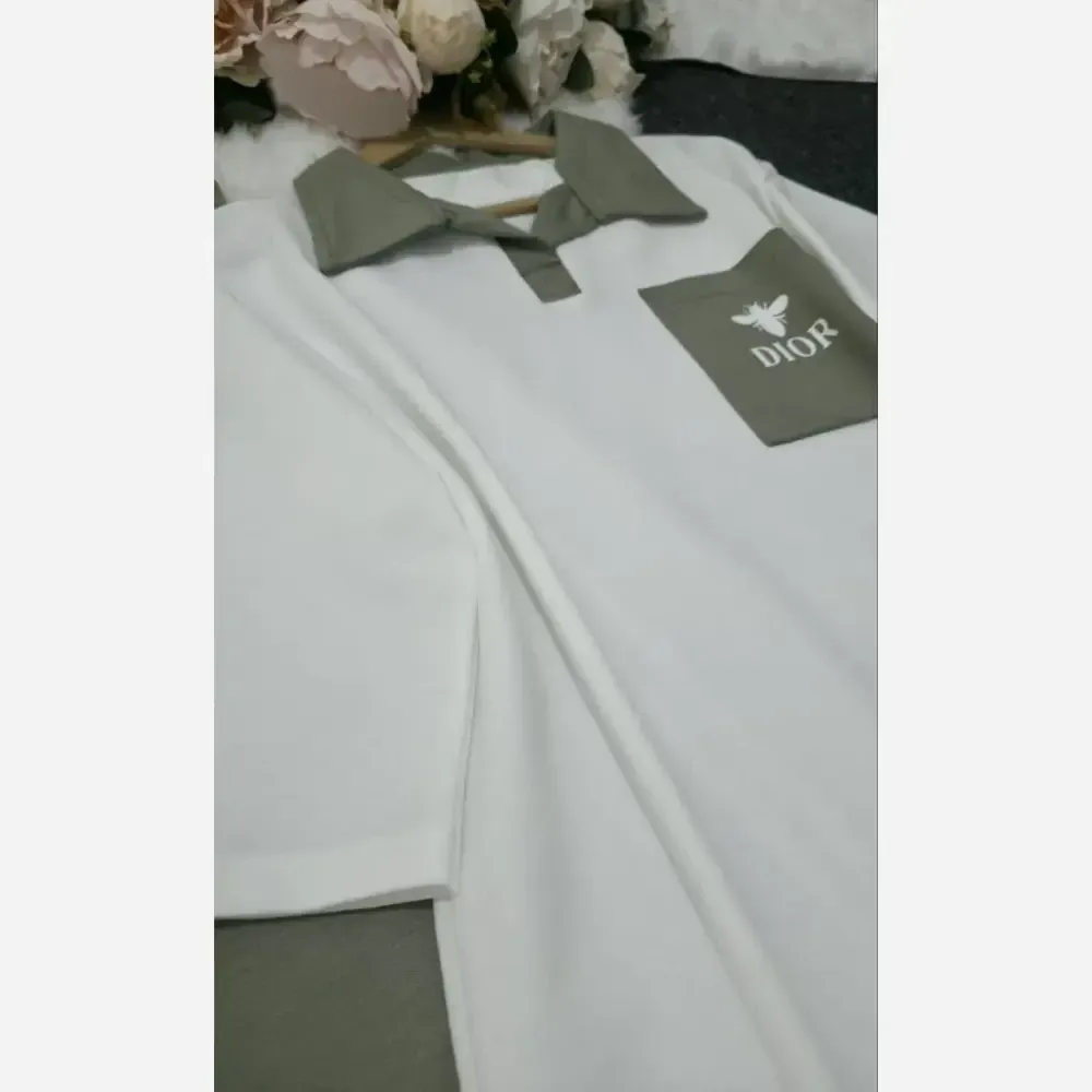 ست تیشرت شلوار دیور گلکسی پنبه درجه یک فری سایز