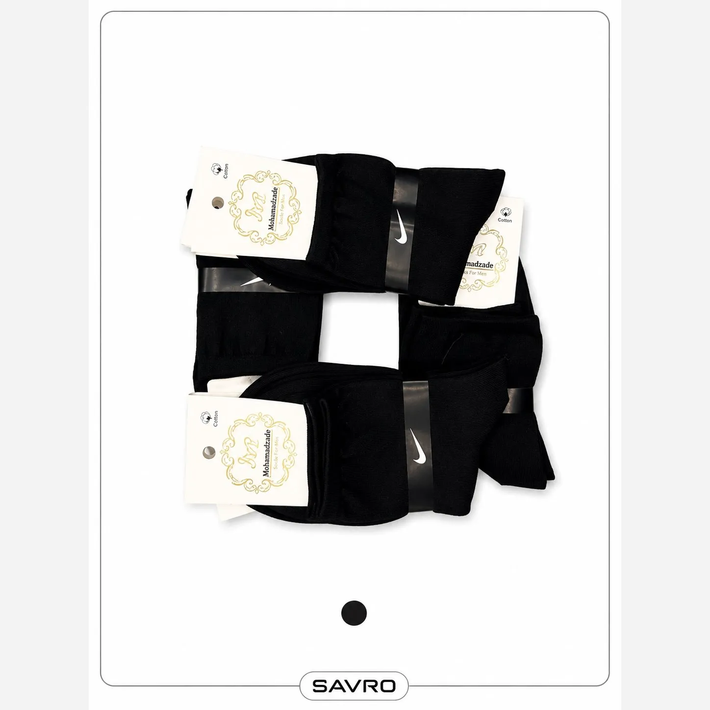 🧦 جوراب نیم ساق زنانه مشکی