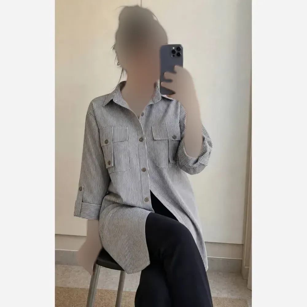 شومیز داکرون جیب صلیبی خنک تابستانی سایز 36 تا 48