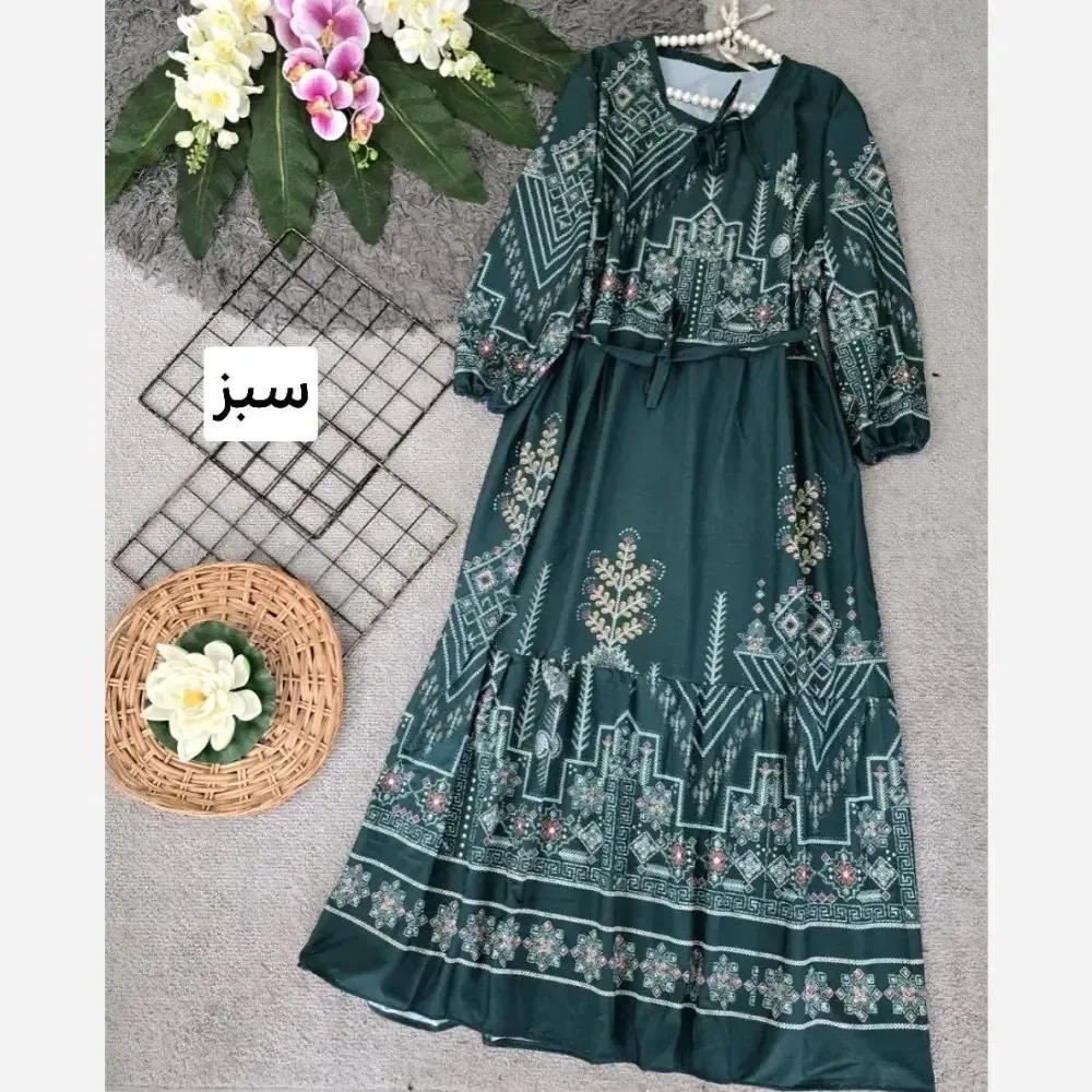 لباس ساحلی زنانه مدل کایرو جنس بوگاتی فری سایز