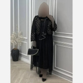 ست شومیز دامن لنین صوفیا پلنگی سایز 1 و 2