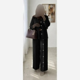 ست شومیز و شلوار زنانه گلرخ جنس دبل عنکبوتی فری سایز