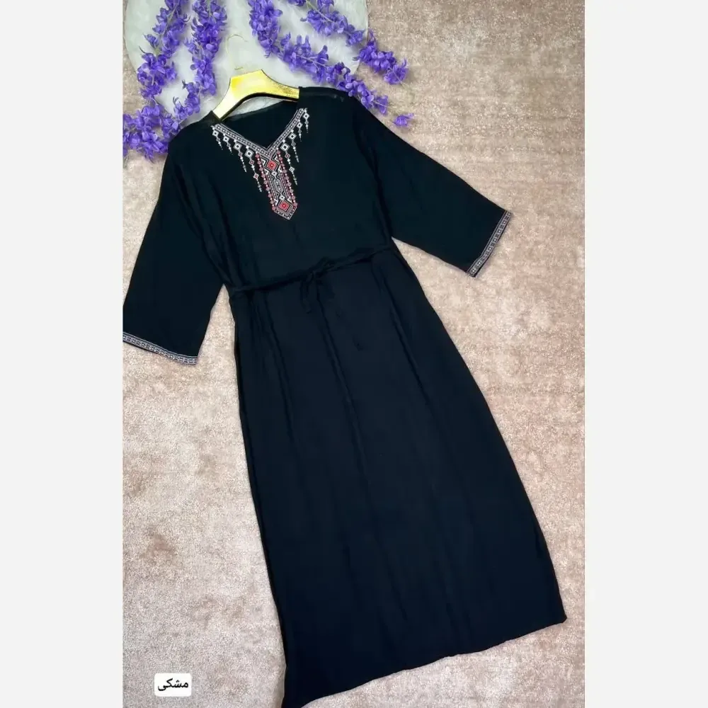 لباس ساحلی زنانه نخی گیسو فری سایز 40 تا 50 رنگ بندی متنوع