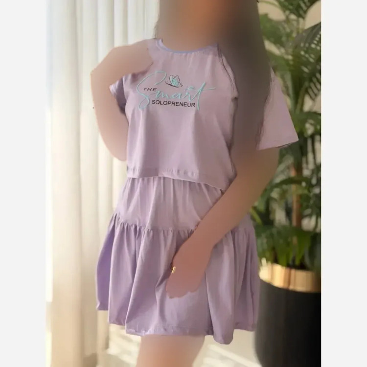 ست ساشا زنانه پنبه درجه یک فری سایز در رنگ بندی متنوع
