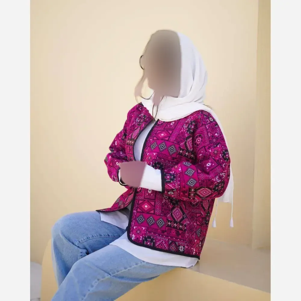 کت گلیمی تافته سوزن دوزی سنتی فری سایز