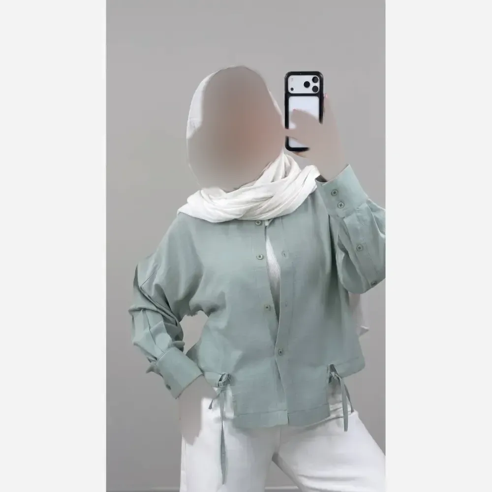 شومیز زنانه مدل مهین جنس کادنزا سایز فری 38 تا 46
