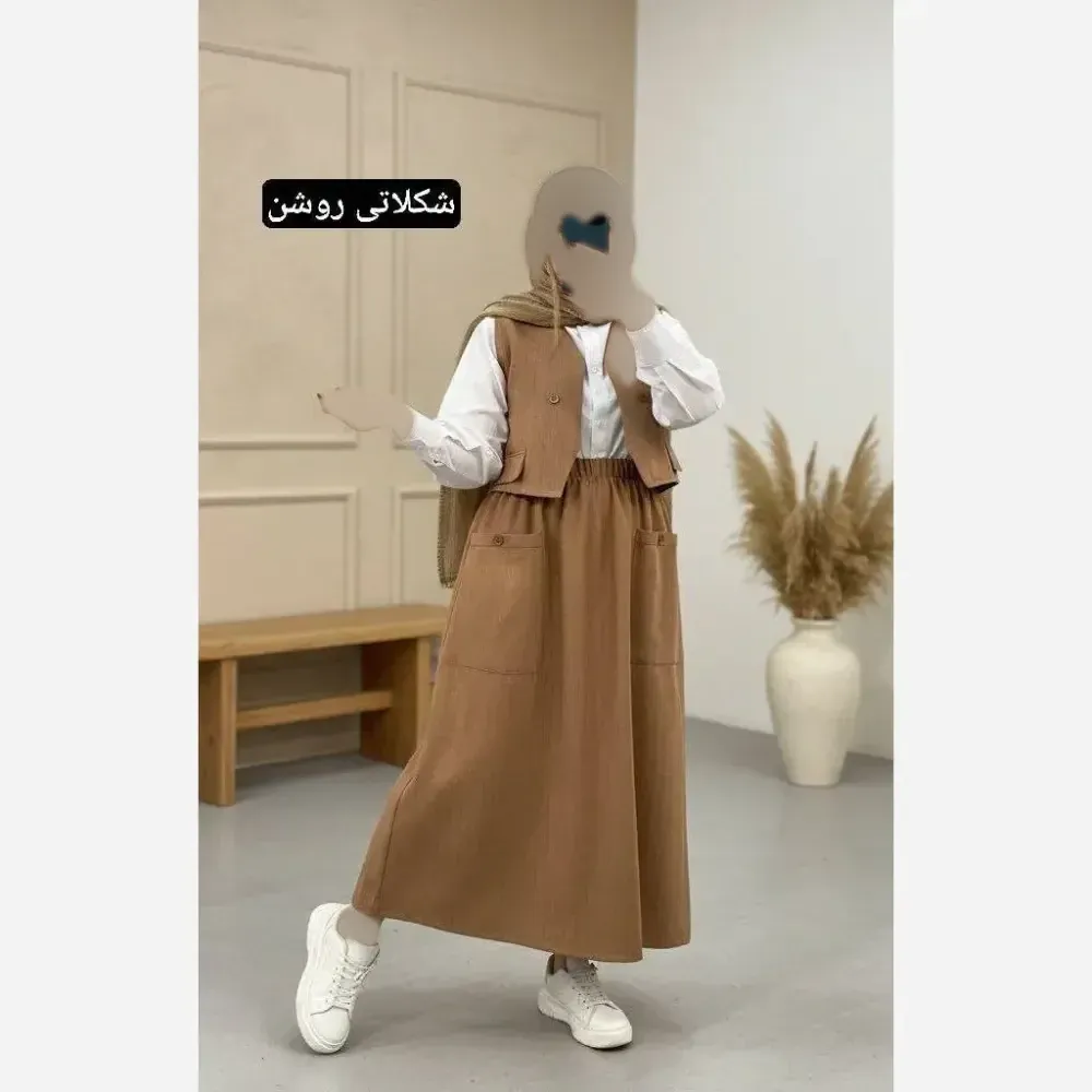 شومیز سه تکه ژینا شانتون زنانه فری سایز 36 تا 46