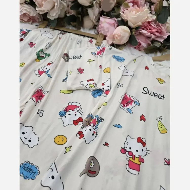 ست گیاهی خانگی زنانه جنس گیاهی درجه یک سایز 38 تا 48