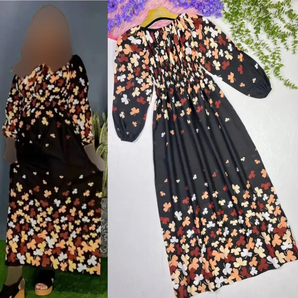 پیراهن ساحلی زنانه مدل هلن جنس نخ ایرانی سایز 38 تا 50
