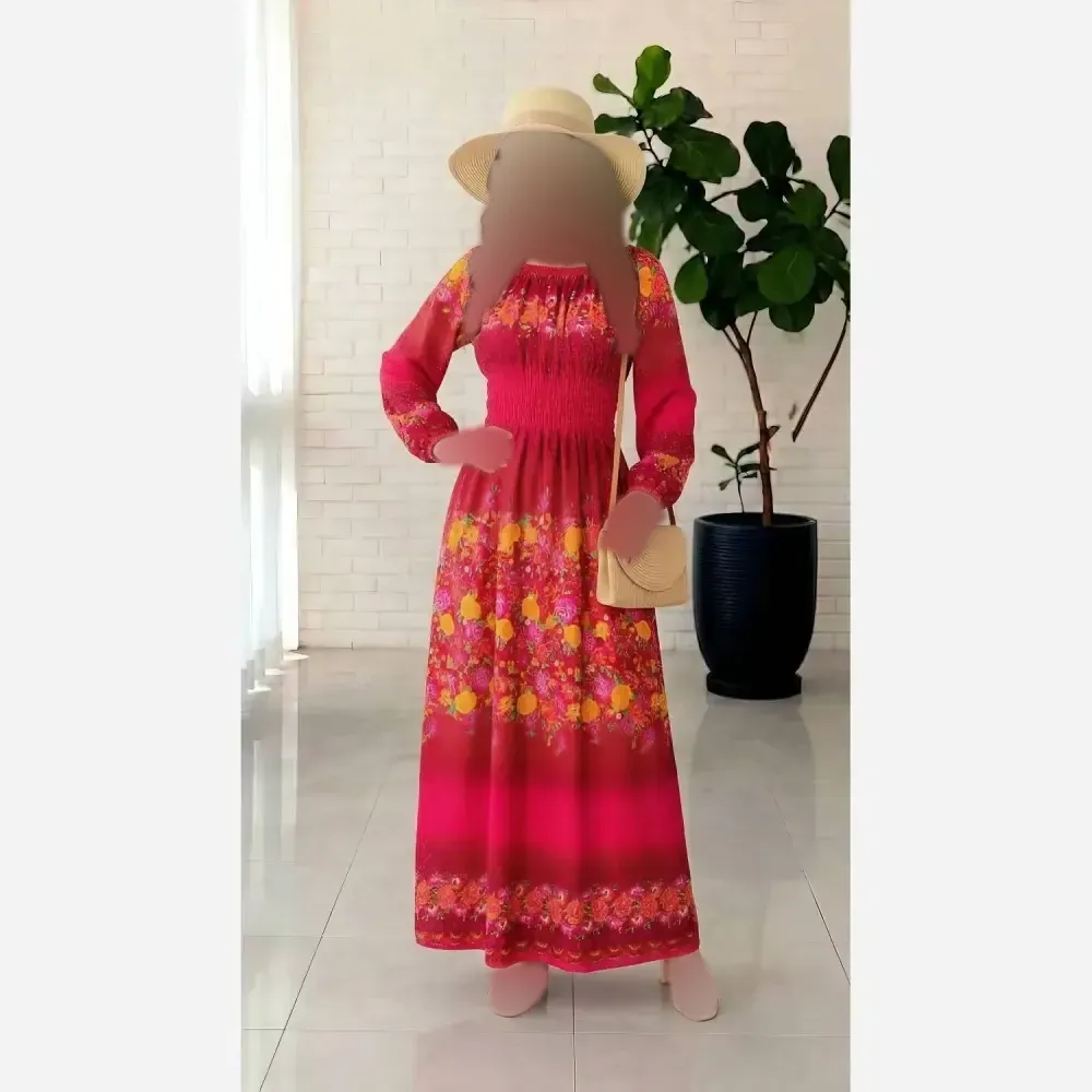 ساحلی نخی ایرانی طرح ترنم سایز 38 تا 50