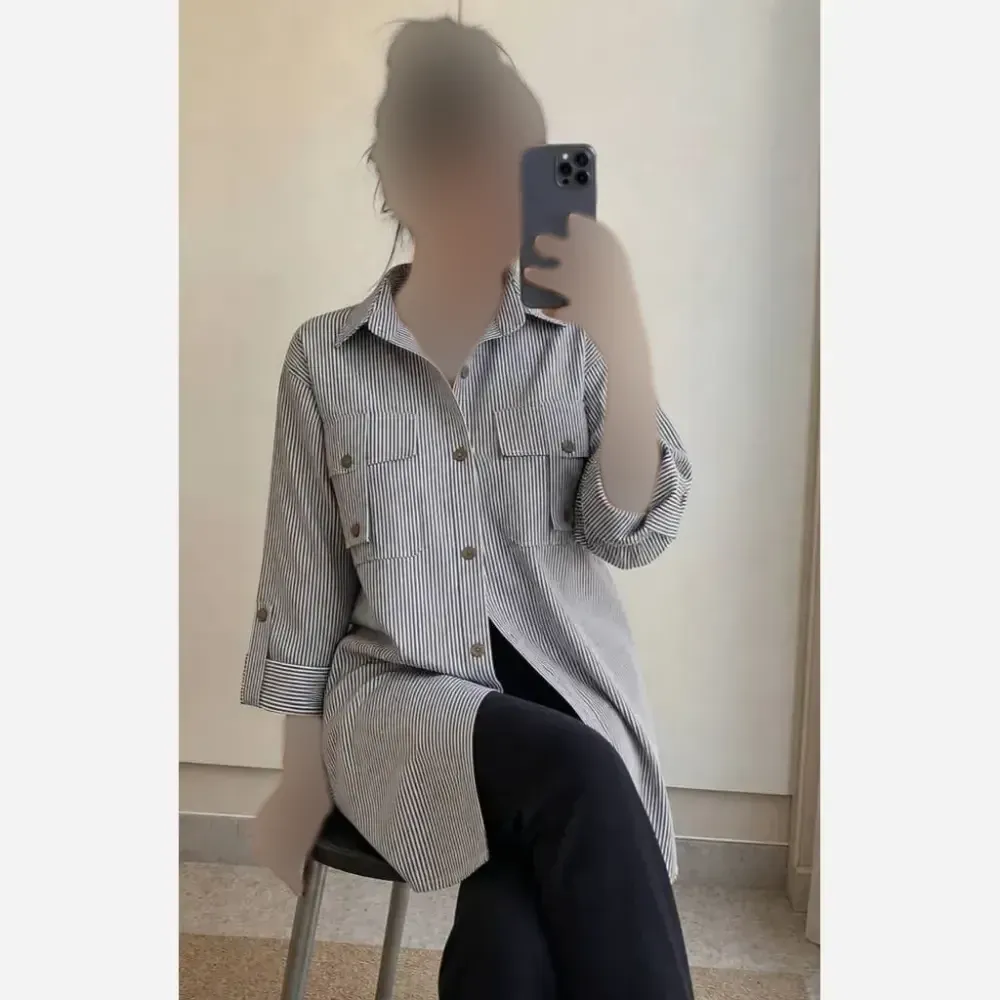 شومیز داکرون جیب صلیبی خنک و تابستانی سایز 36 تا 48