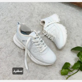 کتونی لژدار طبی زنانه چرم صنعتی مدل بایتجی