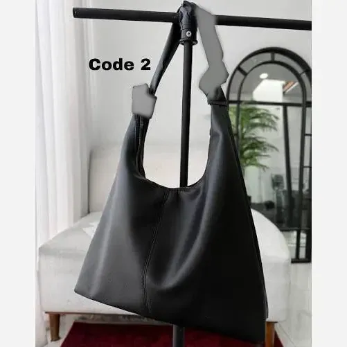 کیف چرم بند گره ای زنانه مشکی موکا سبک جادار با کیفیت 30*40 سانت