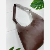 کیف چرم بند گره ای زنانه مشکی موکا سبک جادار با کیفیت 30*40 سانت