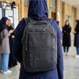کوله پشتی لپتاپ دانشجویی و اداری قفل دار مناسب لپتاپ 17.5 اینچ