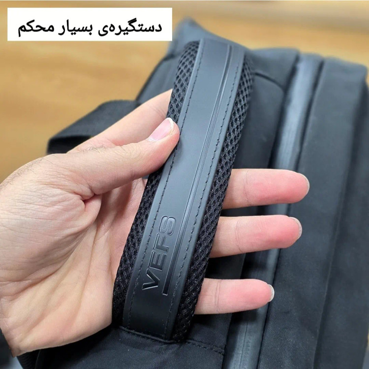 کوله پشتی لپ تاپ و دانشجویی قفل دار مناسب لپتاپ تا 17.5 اینچ