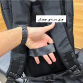 کوله پشتی لپ تاپ و دانشجویی قفل دار مناسب لپتاپ تا 17.5 اینچ