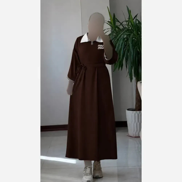 کفتان بلند زنانه کرپ ژاکلین لخت و ریزشی فری سایز
