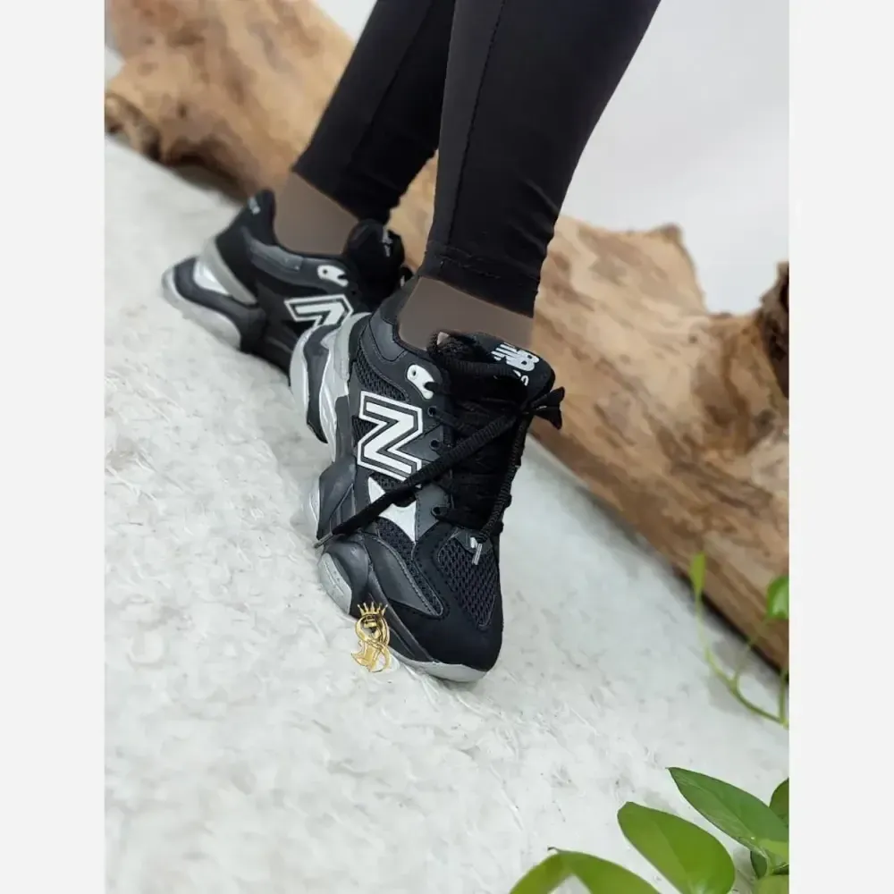 کتونی طبی لژدار ست زن و مرد مدل نیوبالانس 9060 رویه راشل و سوئیت درجه یک سایزبندی 37 تا 44