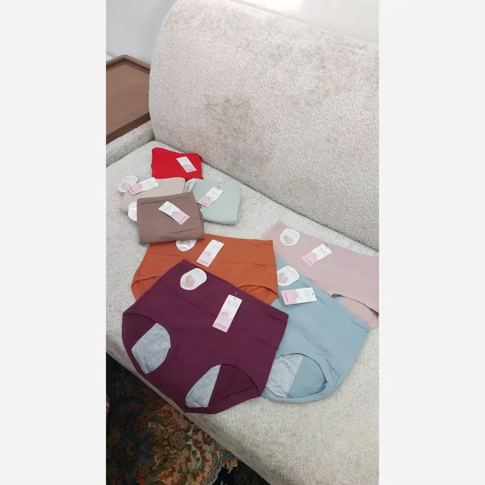 شورتکس زنانه نخی مودال فاق بلند ضد حساسیت سایز فری 38 تا 48