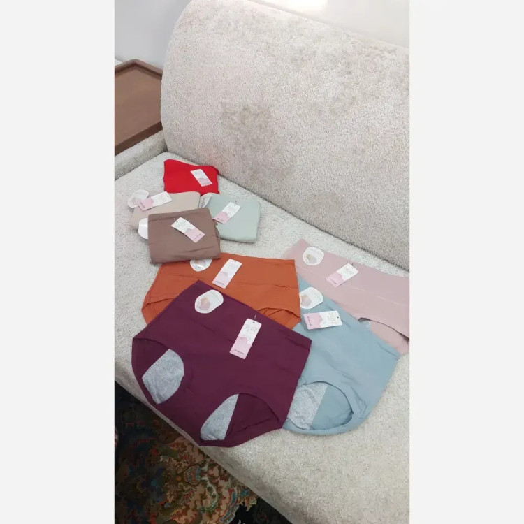 شورتکس زنانه نخی مودال فاق بلند ضد حساسیت سایز فری 38 تا 48