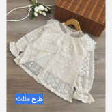 شومیز دخترانه وارداتی سایزبندی 4 تا 16 سال