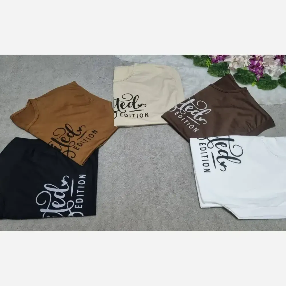 ست بهارک پلی استر زنانه رنگ سفید شکلاتی مشکی کرمی فری سایز