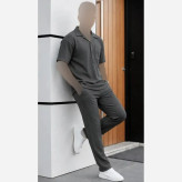 ست لباس زنانه مدل کاوه جنس بیسکویتی فری سایز