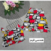 ست تاپ و شلوارک نخی مدل ماریا فری سایز 36 تا 46